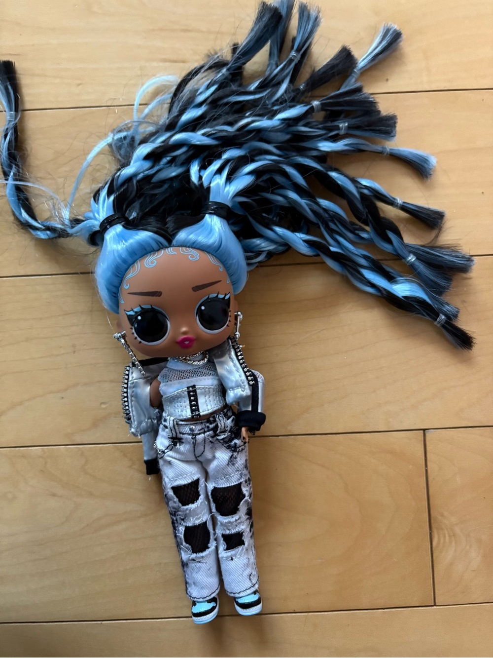 L.O.L. Tween Doll - Freshest Blue & Black Hair Fashion Doll